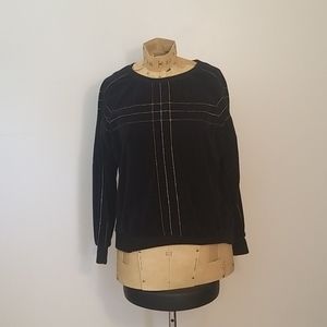 Omosport vintage black sweater